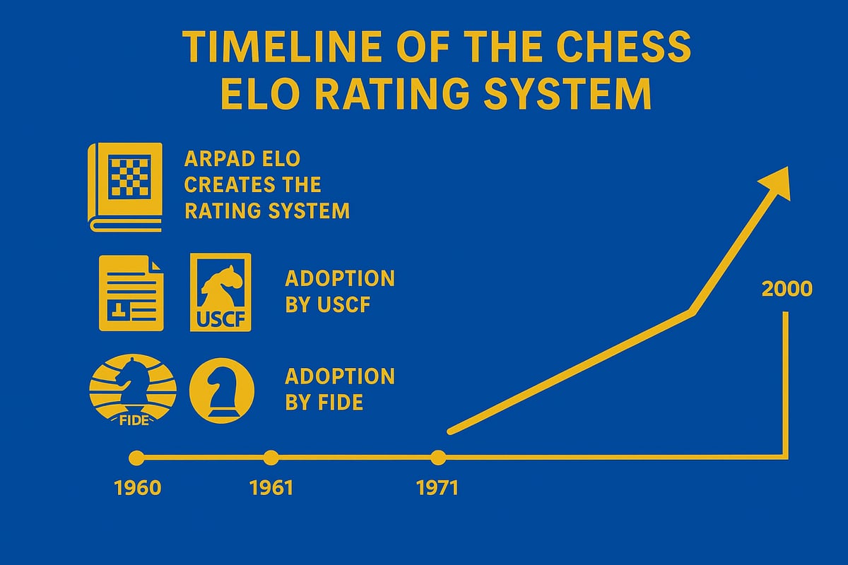 The Origins and Evolution of the Chess Elo Rating System