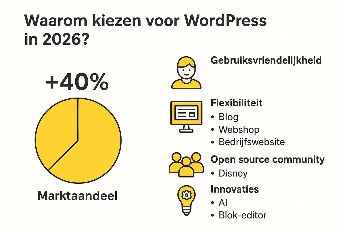 Waarom Kiezen Voor WordPress in 2026?