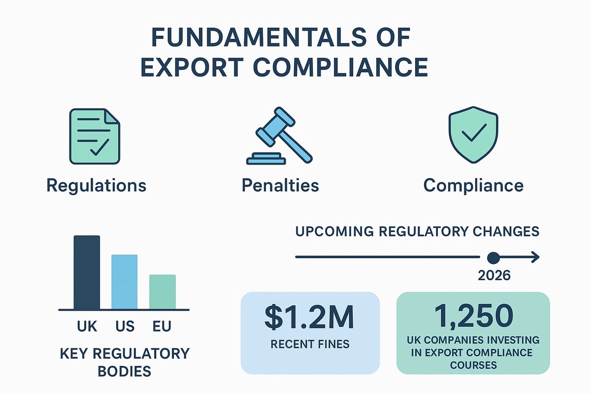 Understanding Export Compliance: Fundamentals and 2026 Regulatory Landscape