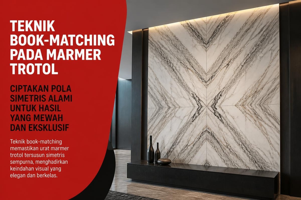 Book-matching installation technique