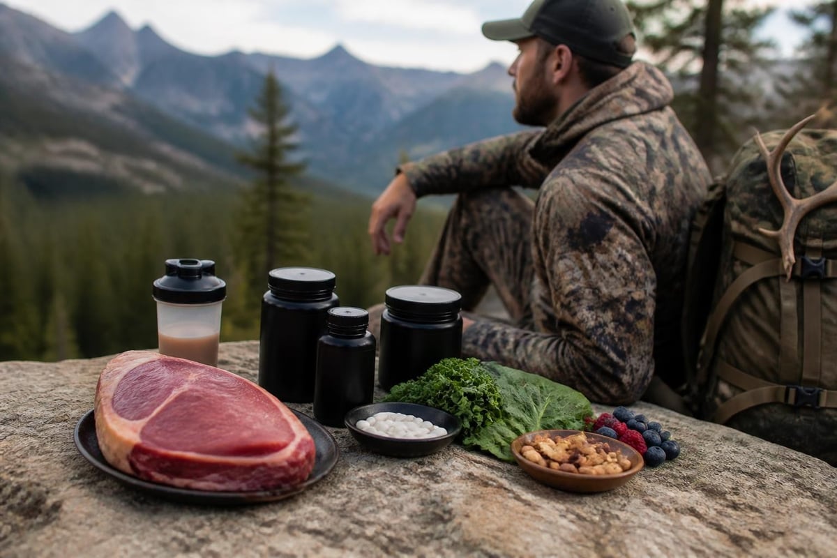 Hunting expedition mineral supplementation