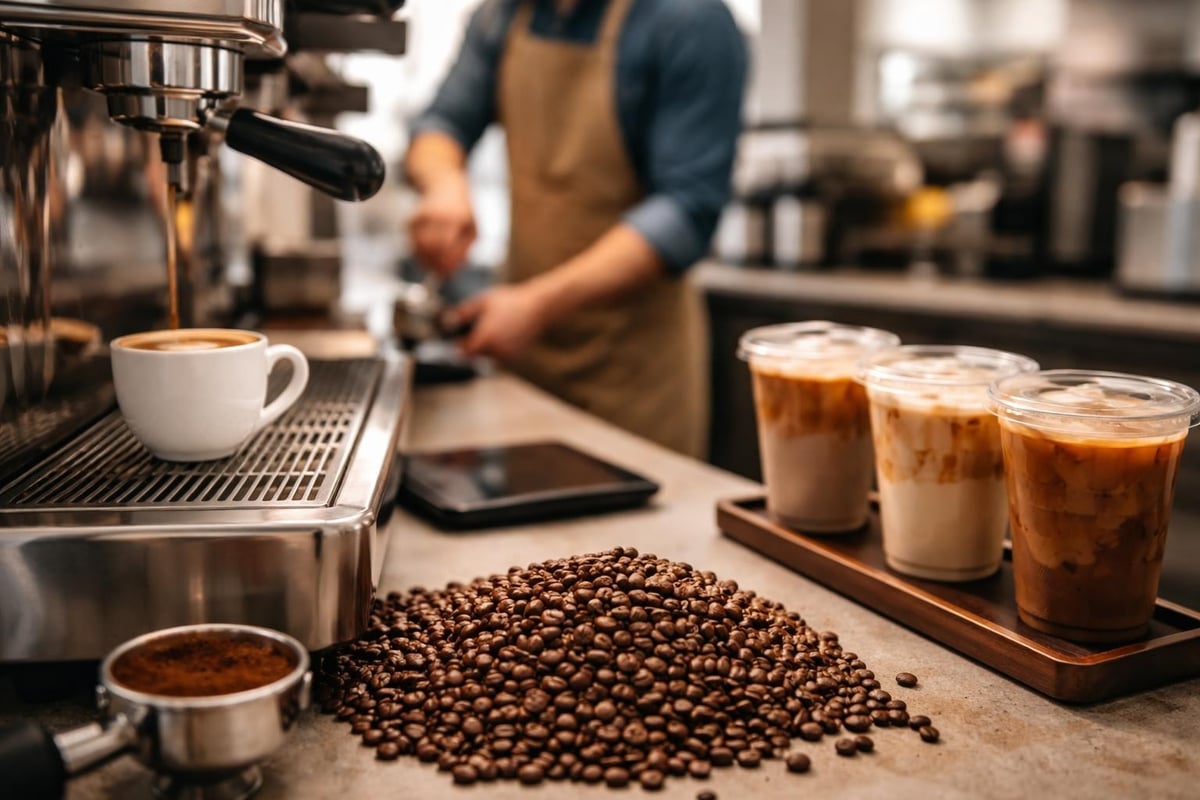 Fast specialty coffee preparation