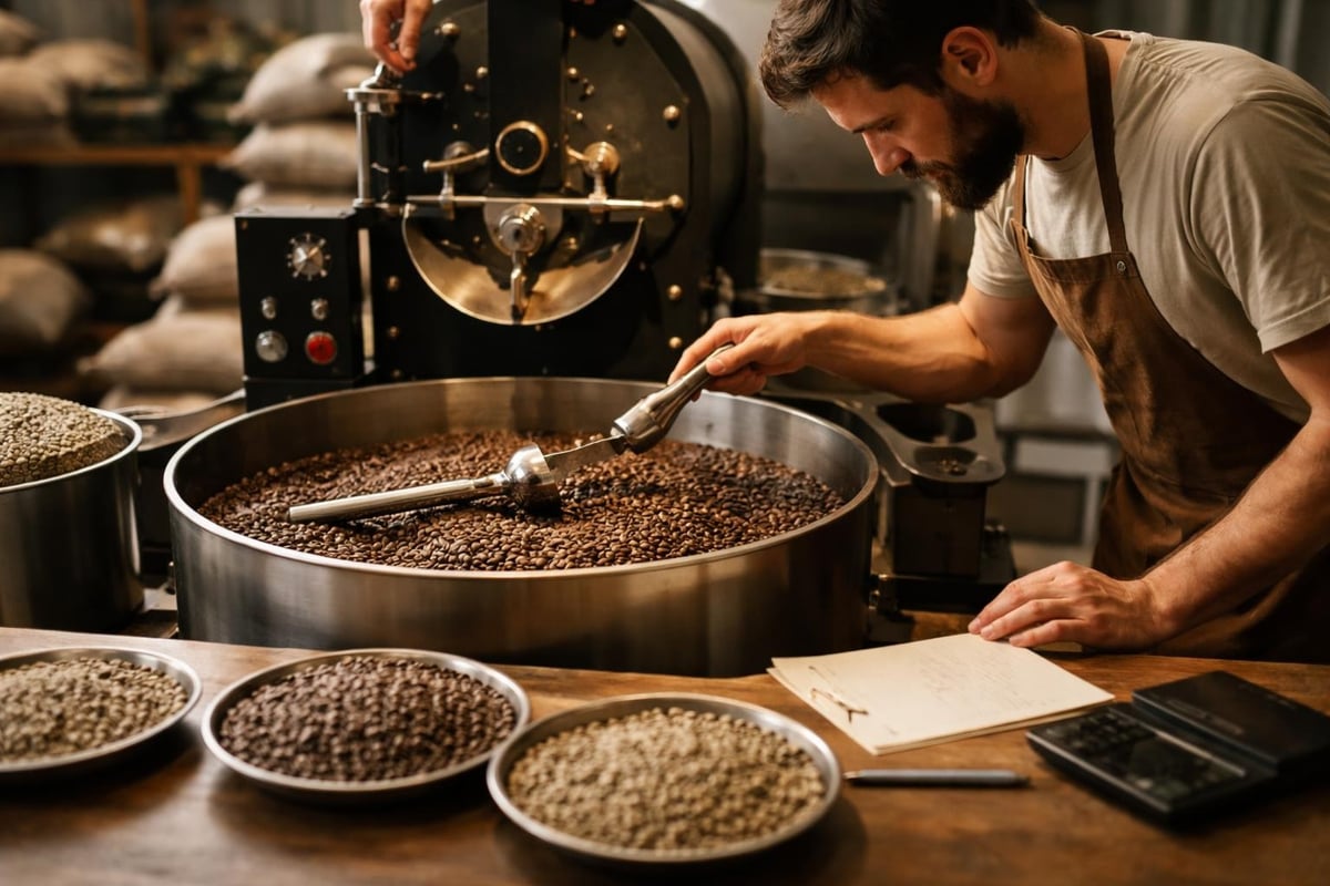 Coffee roasting precision