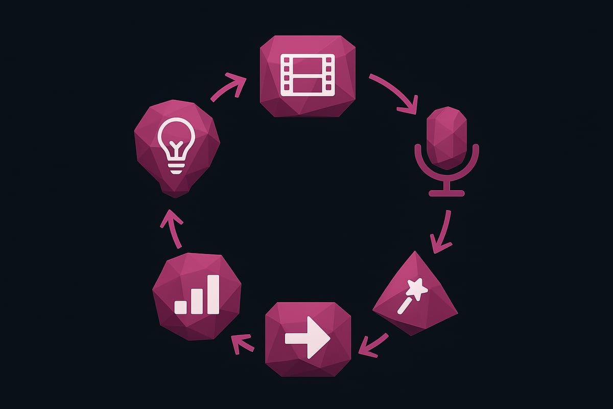 The AI Video Creation Workflow: Step-by-Step Guide