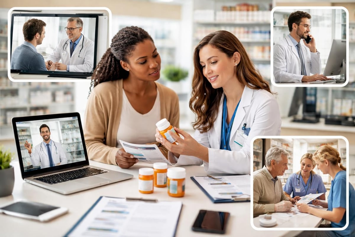 Pharmacy online clinic integration