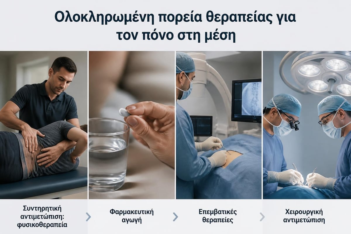 Θεραπευτικές προσεγγίσεις οσφυαλγίας