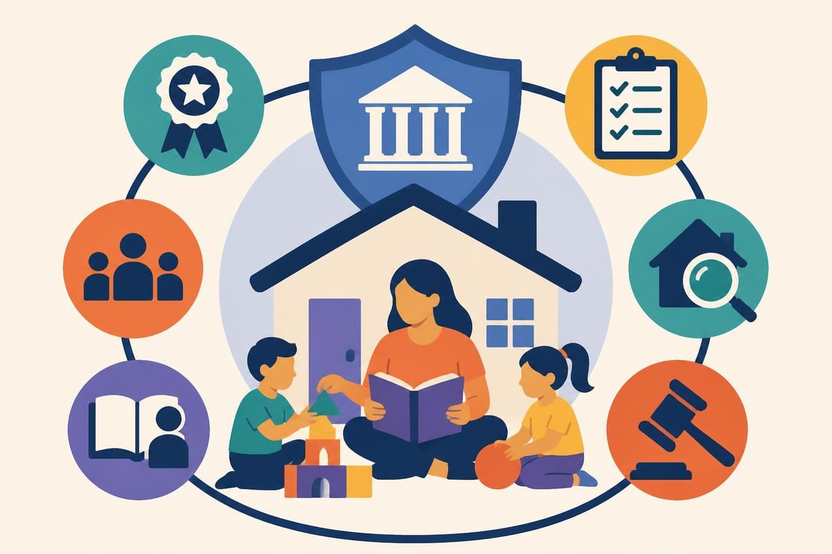 Family day home regulatory compliance