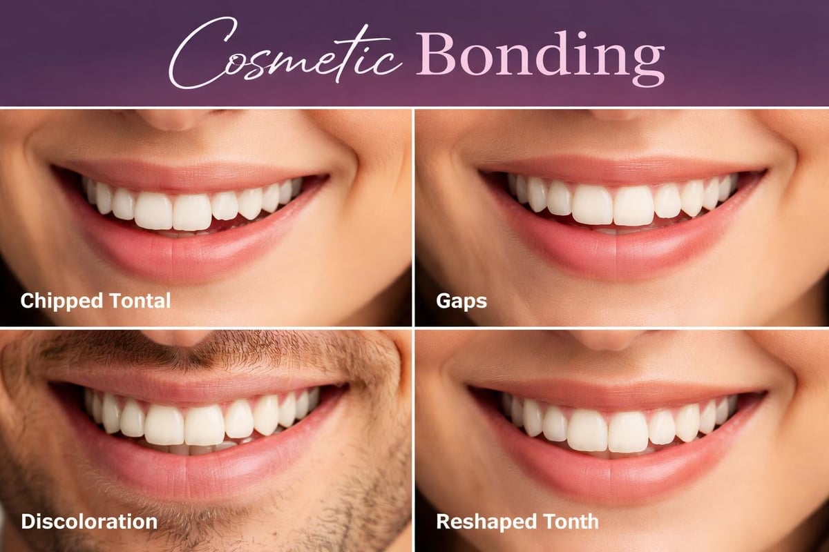 Cosmetic bonding applications