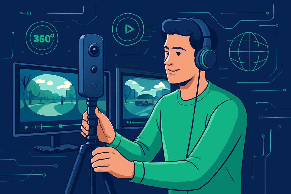 Les étapes clés pour créer une vidéo 360° immersive
