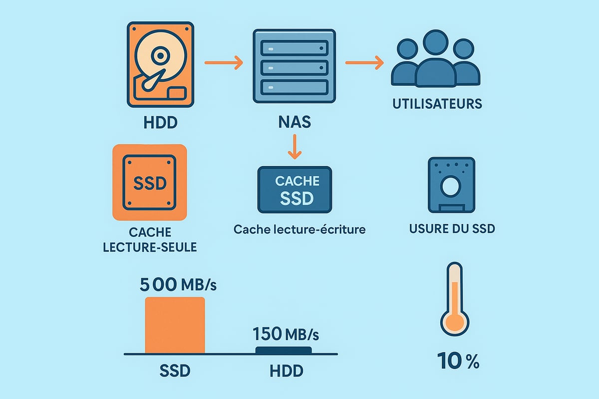 Cache SSD dans un NAS : comment ça marche et pour qui ?
