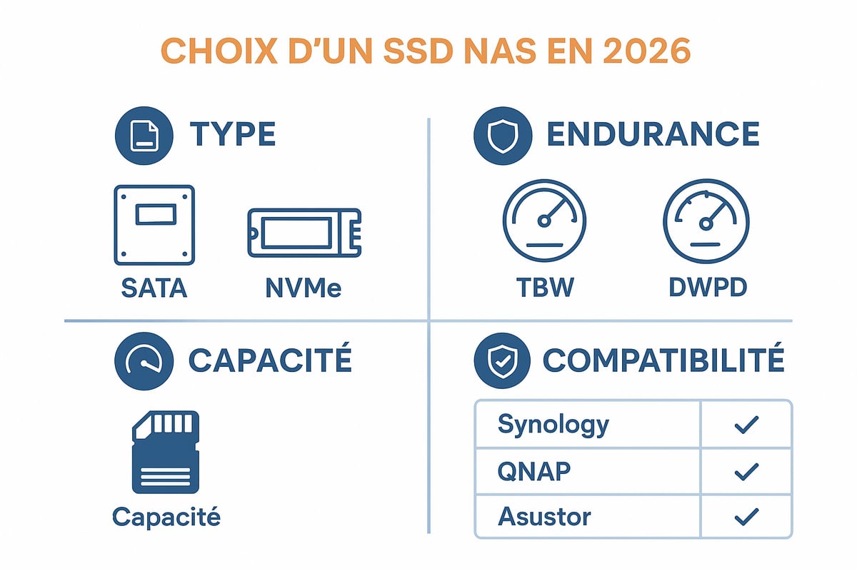 Comment bien choisir son SSD pour NAS ?