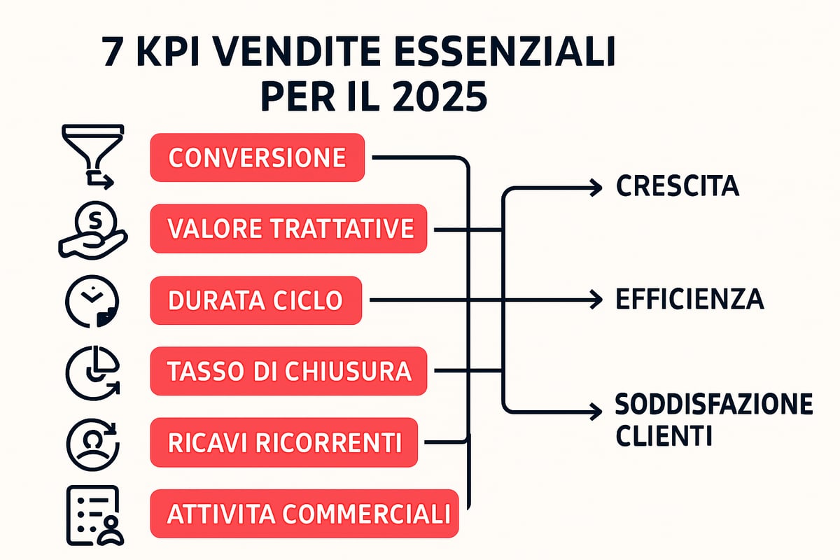 7 KPI Vendite Essenziali da Monitorare nel 2025 6 I 7 KPI Vendite Essenziali da Monitorare nel 2025