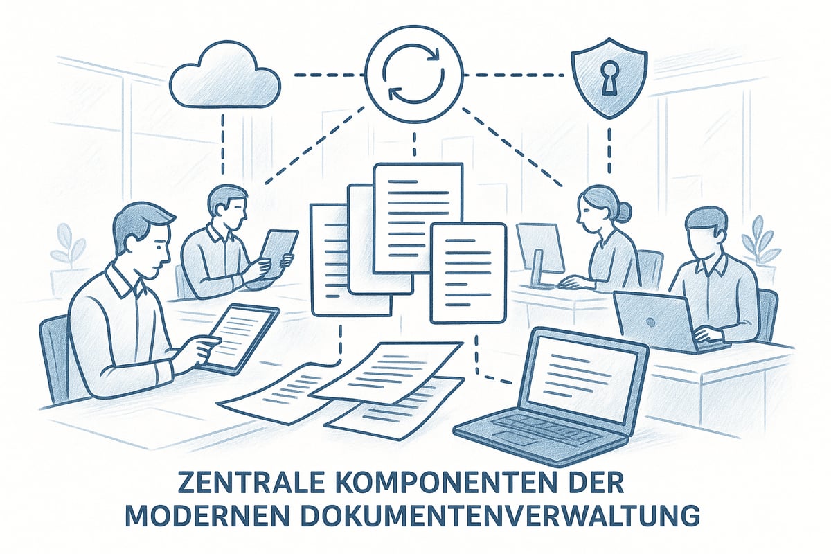 Zentrale Komponenten moderner Dokumentenverwaltung