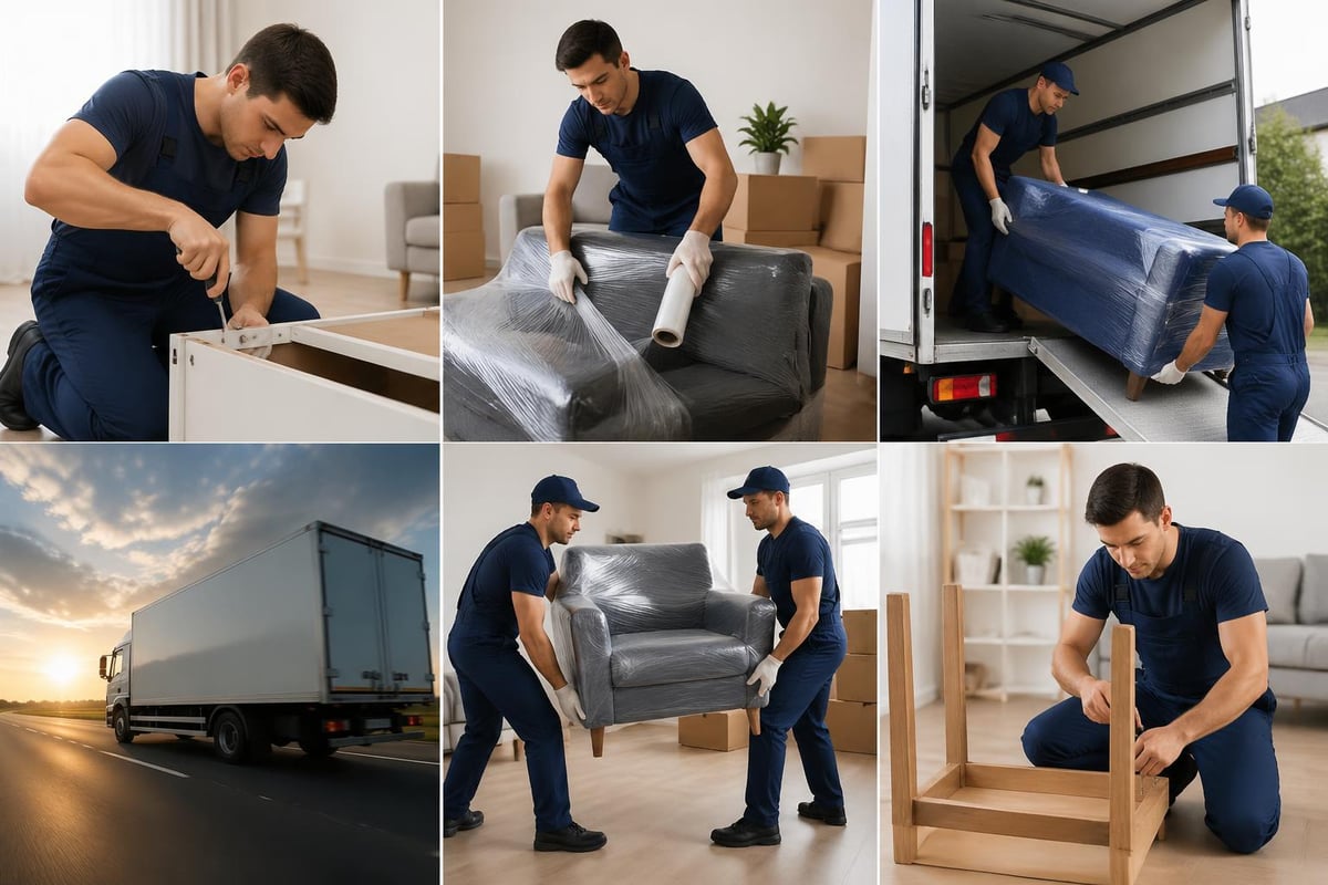 Furniture moving service breakdown