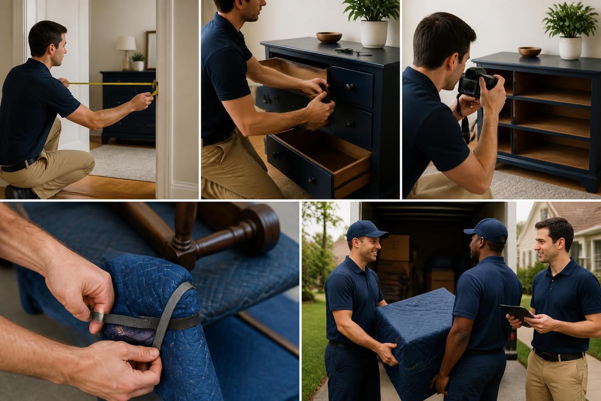 Furniture preparation checklist