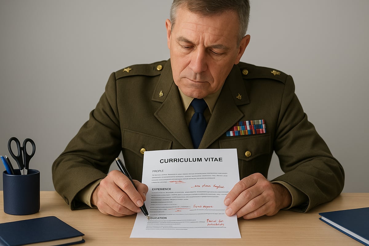 Cv Of Retired Army Officer: The Essential Guide 2026 5 Common Mistakes to Avoid When Creating a CV of Retired Army Officer