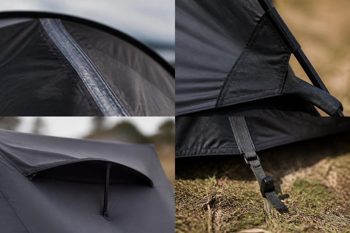 Tent construction details