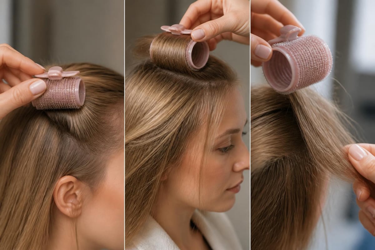 Velcro roller hair damage mechanism