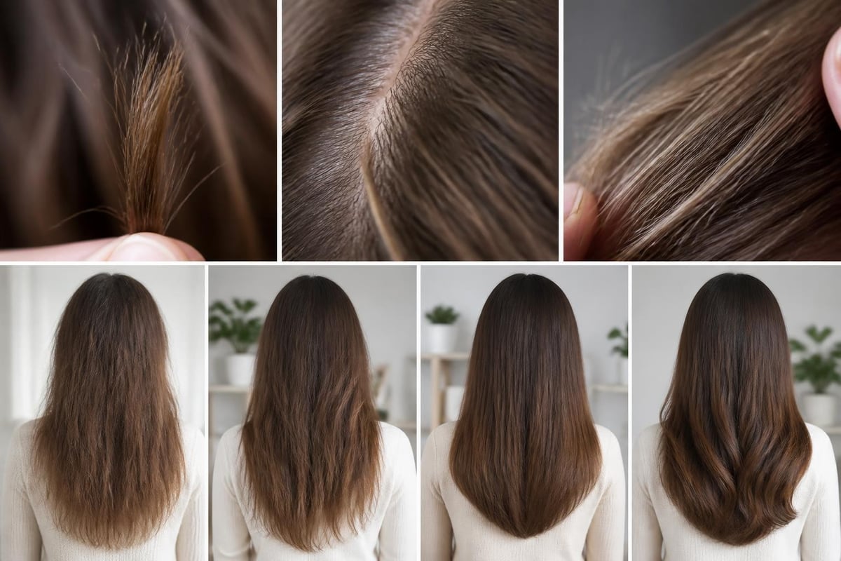 Fine hair breakage from velcro rollers