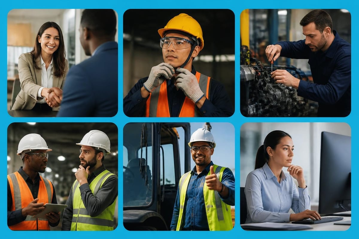 Staffing solution workflow components