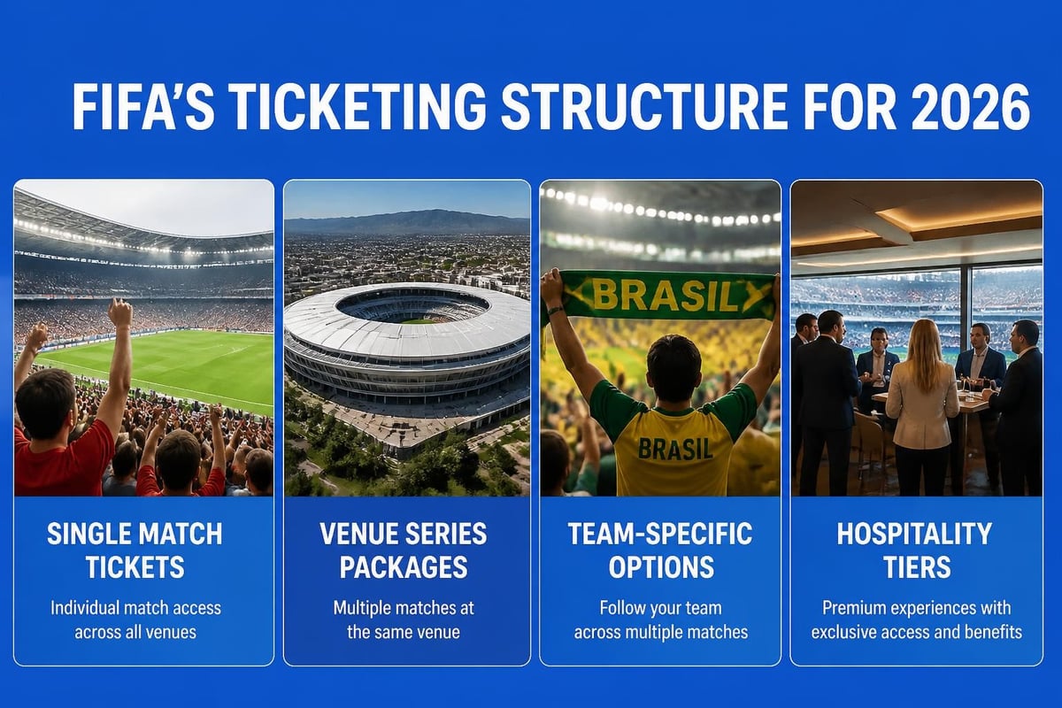 World Cup ticket categories