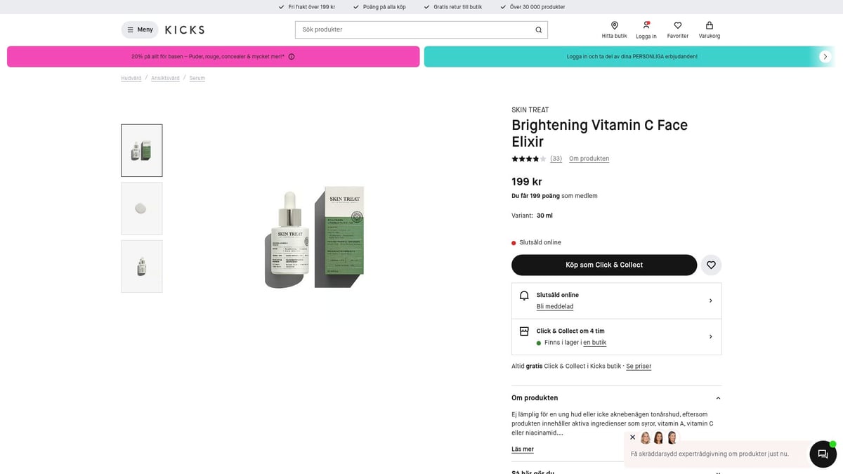 7 Favorites: Best Vitamin C Serum For Radiant Skin 2025 - Skin Treat Brightening Vitamin C Face Elixir – Natural Superboost