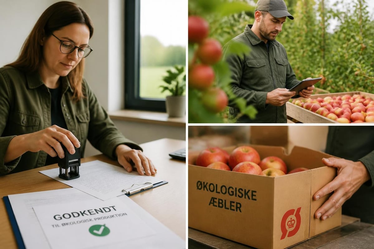 Certificeringsproces for økologisk frugtordning