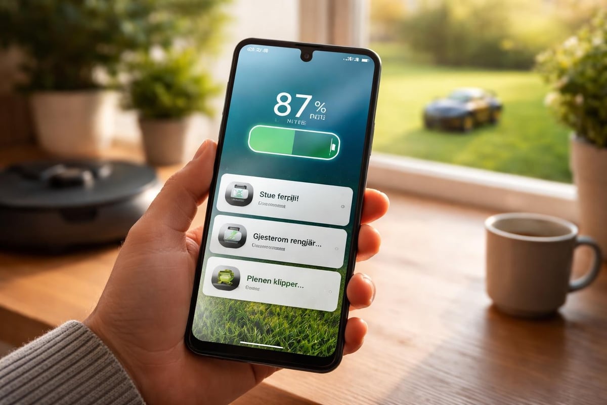 Battery management for smart home