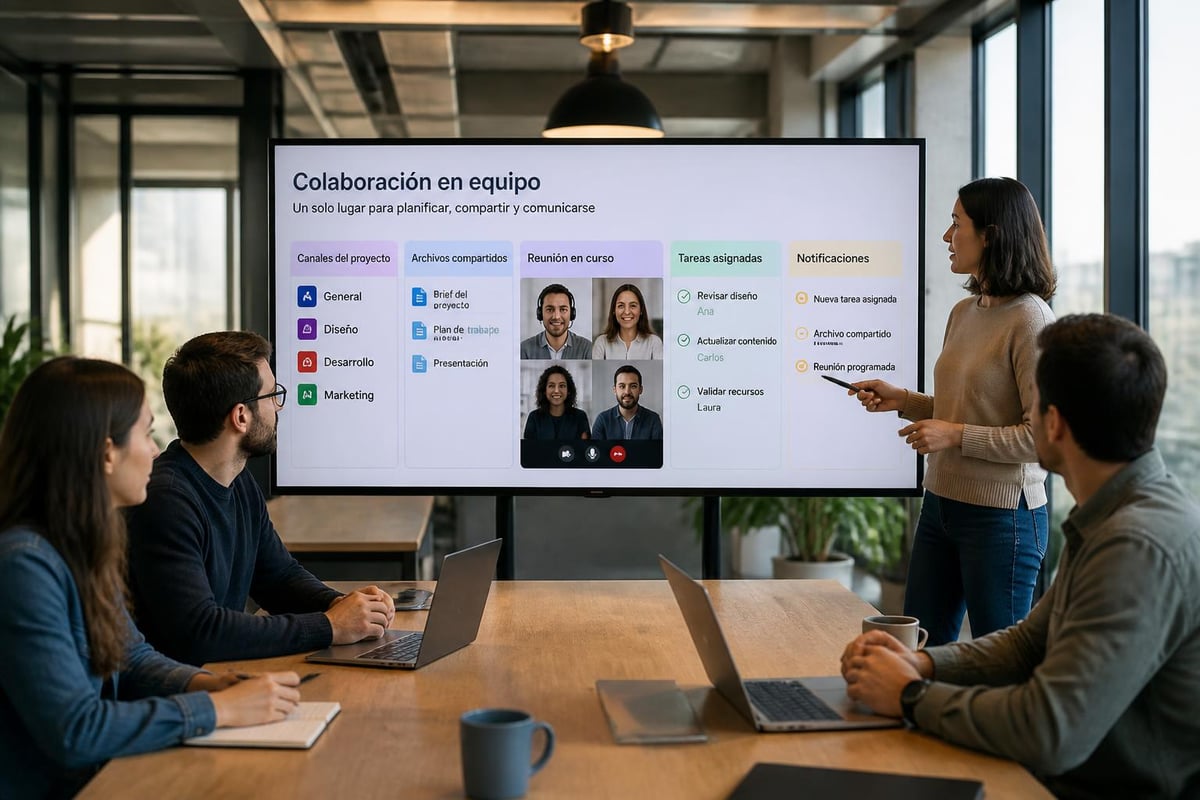 Microsoft Teams collaboration workflow