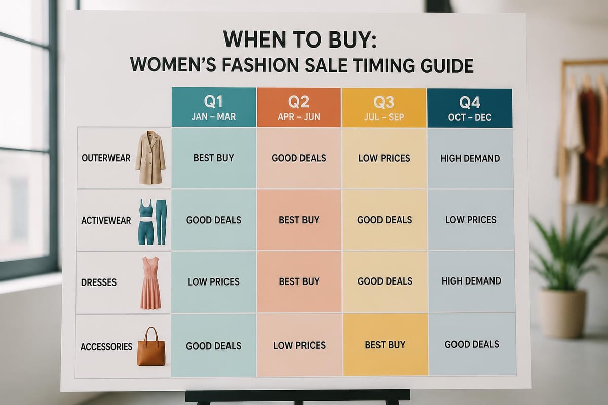 Strategic shopping timeline
