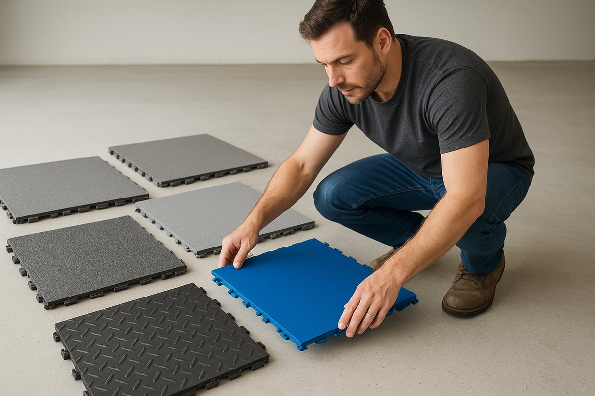 Choosing the Right Snap Together Garage Flooring System