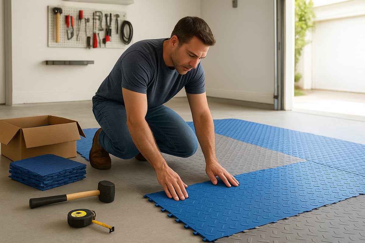 Step-by-Step Installation Guide for Snap Together Garage Flooring