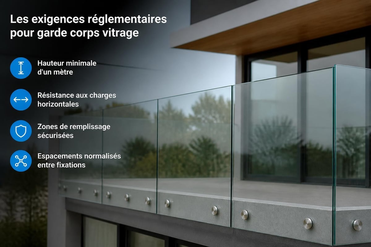 Normes de sécurité garde-corps