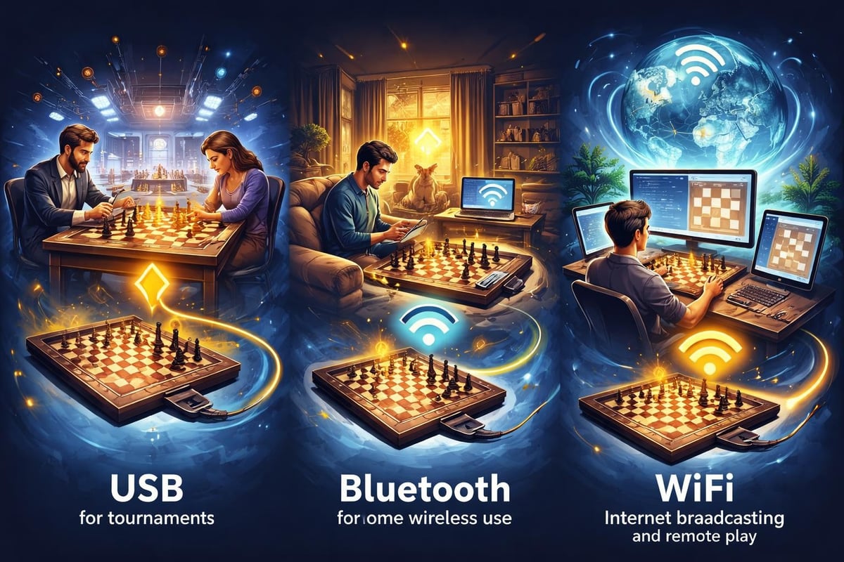 DGT chess connectivity options