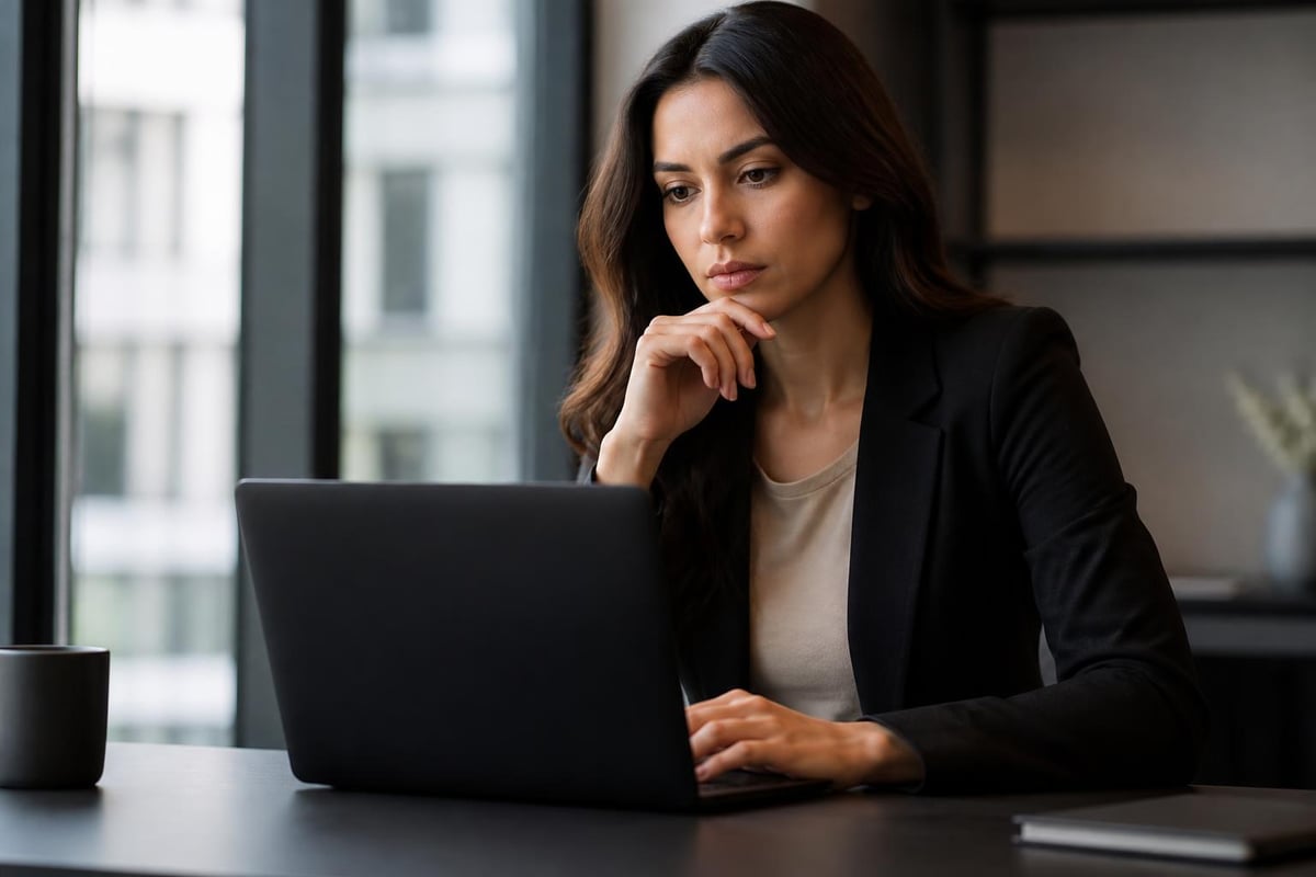 Psychology of black laptops