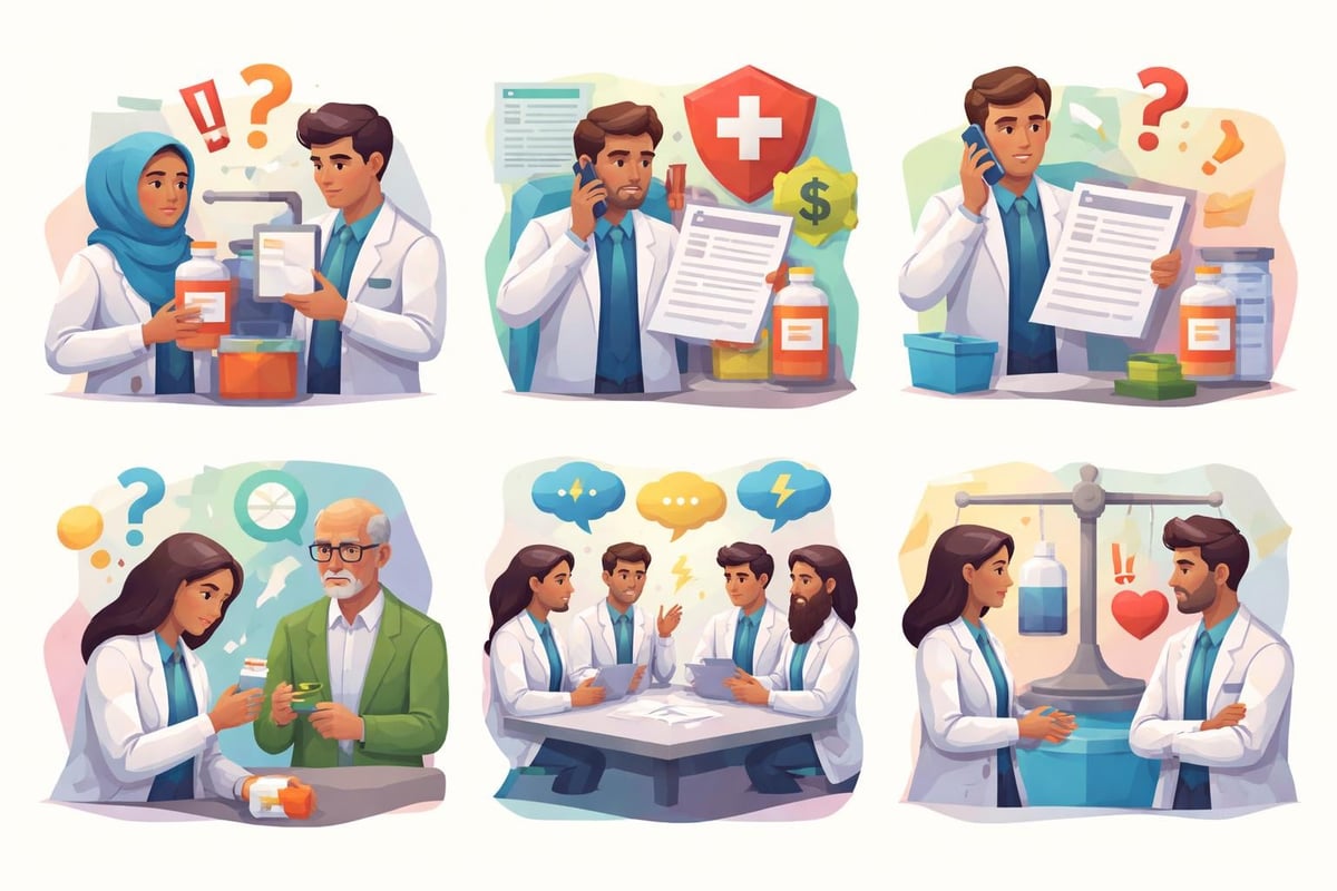 Pharmacist workplace scenarios