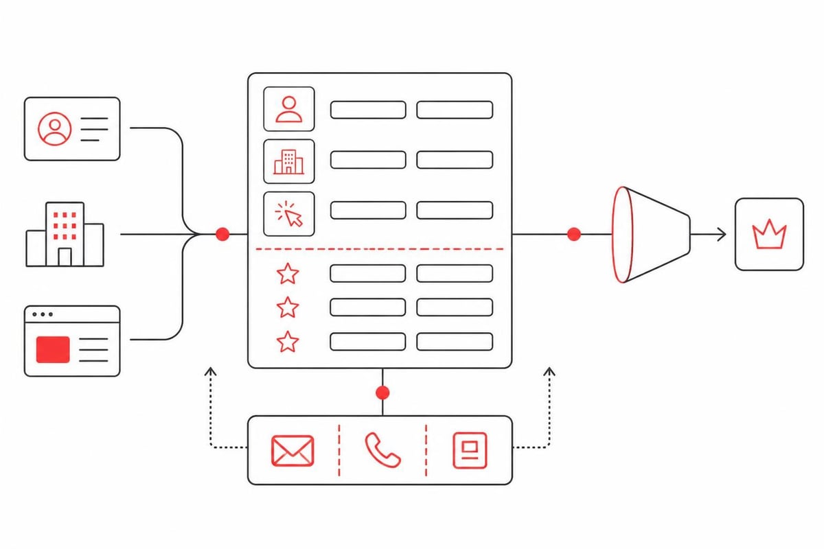 Salesforce lead object structure