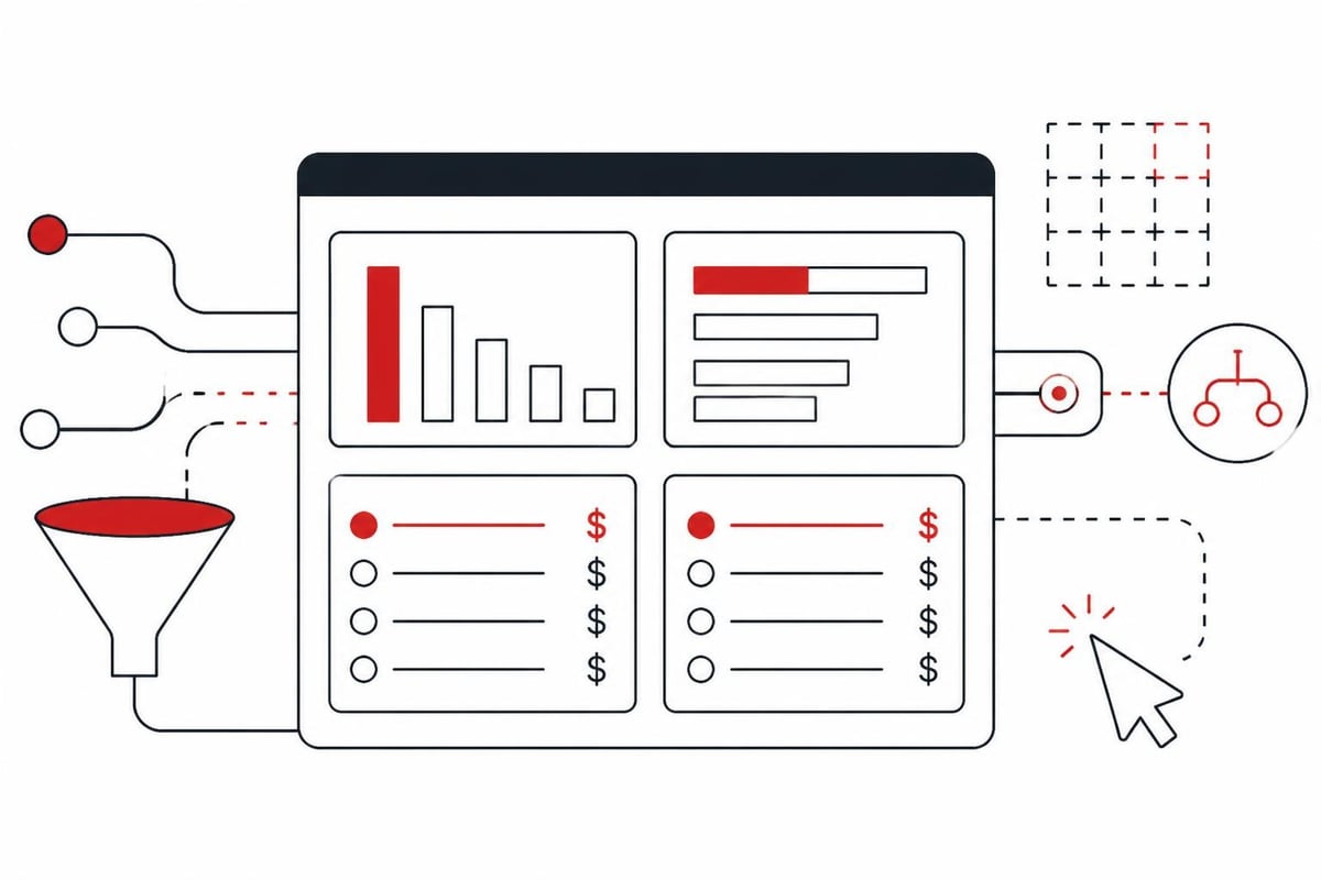 Lead source performance dashboard