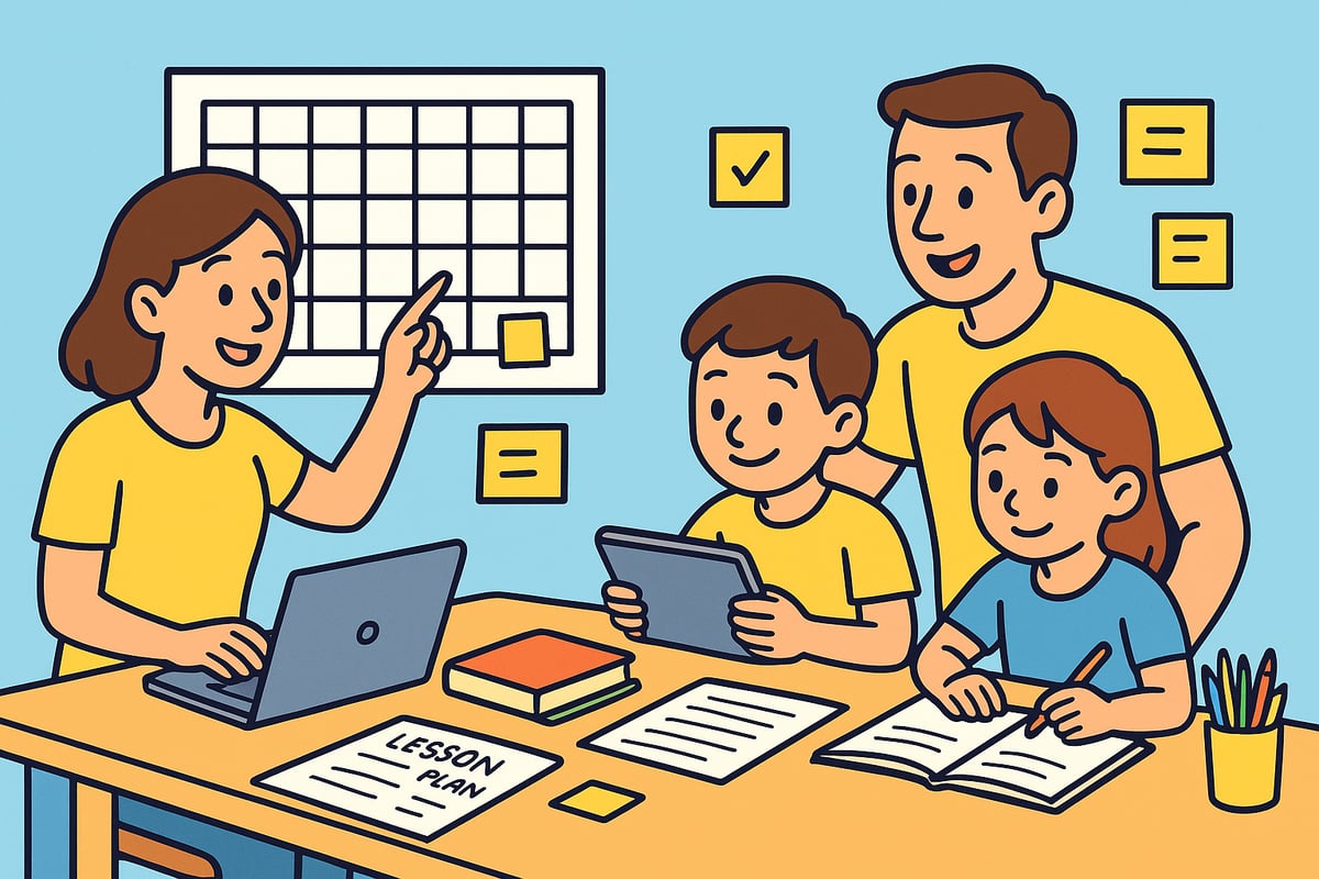 Step-by-Step Guide to Creating Homeschool Lesson Plans