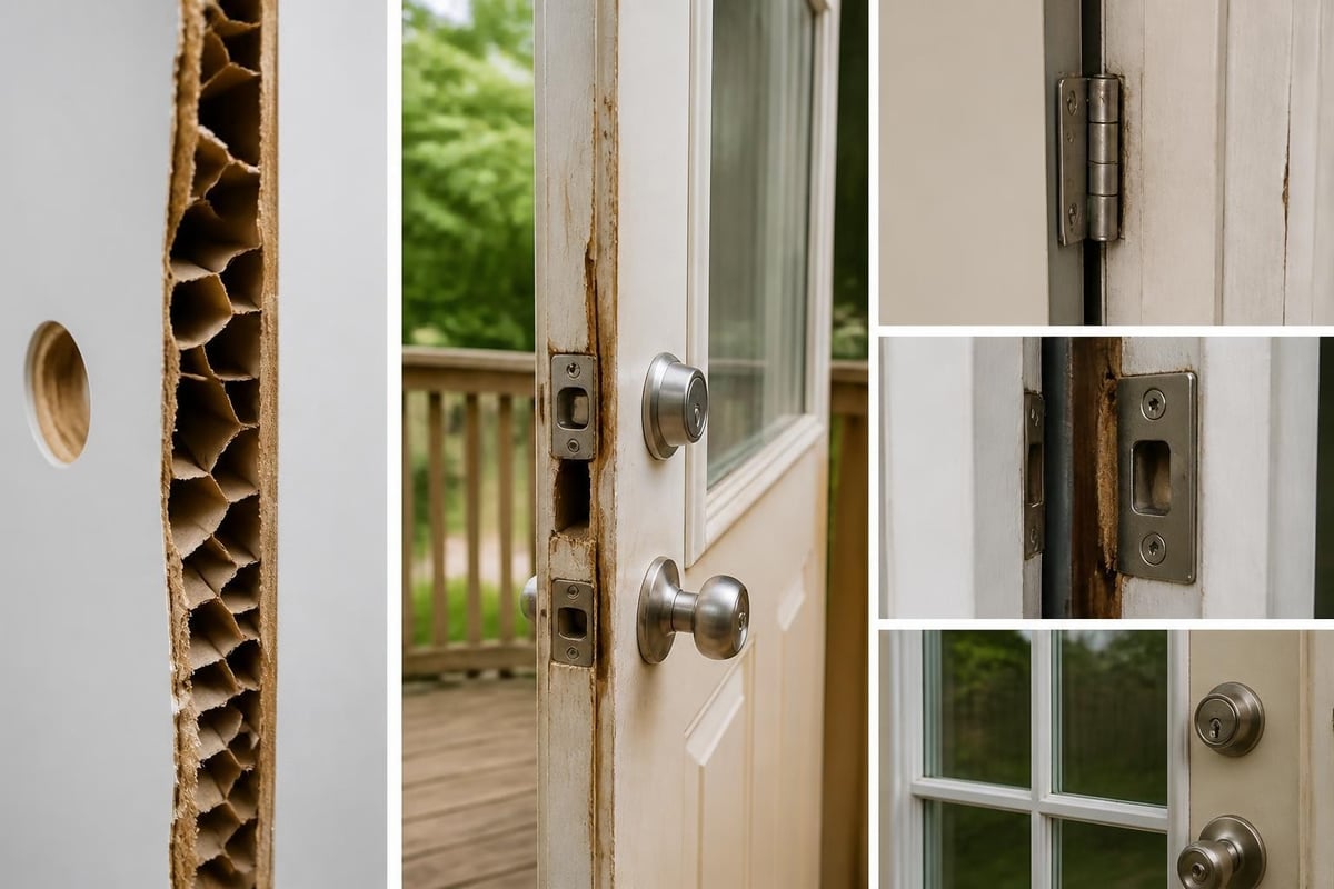 Backyard door security assessment
