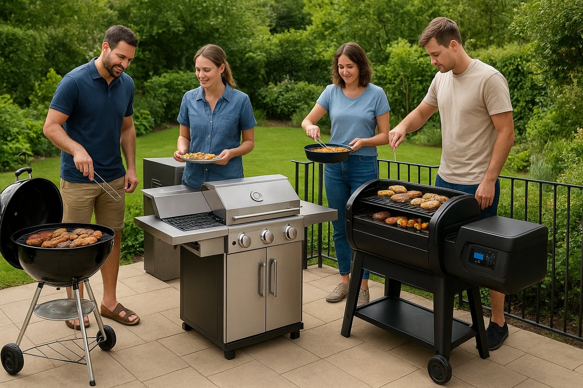 Outdoor BBQ Grill Types Explained