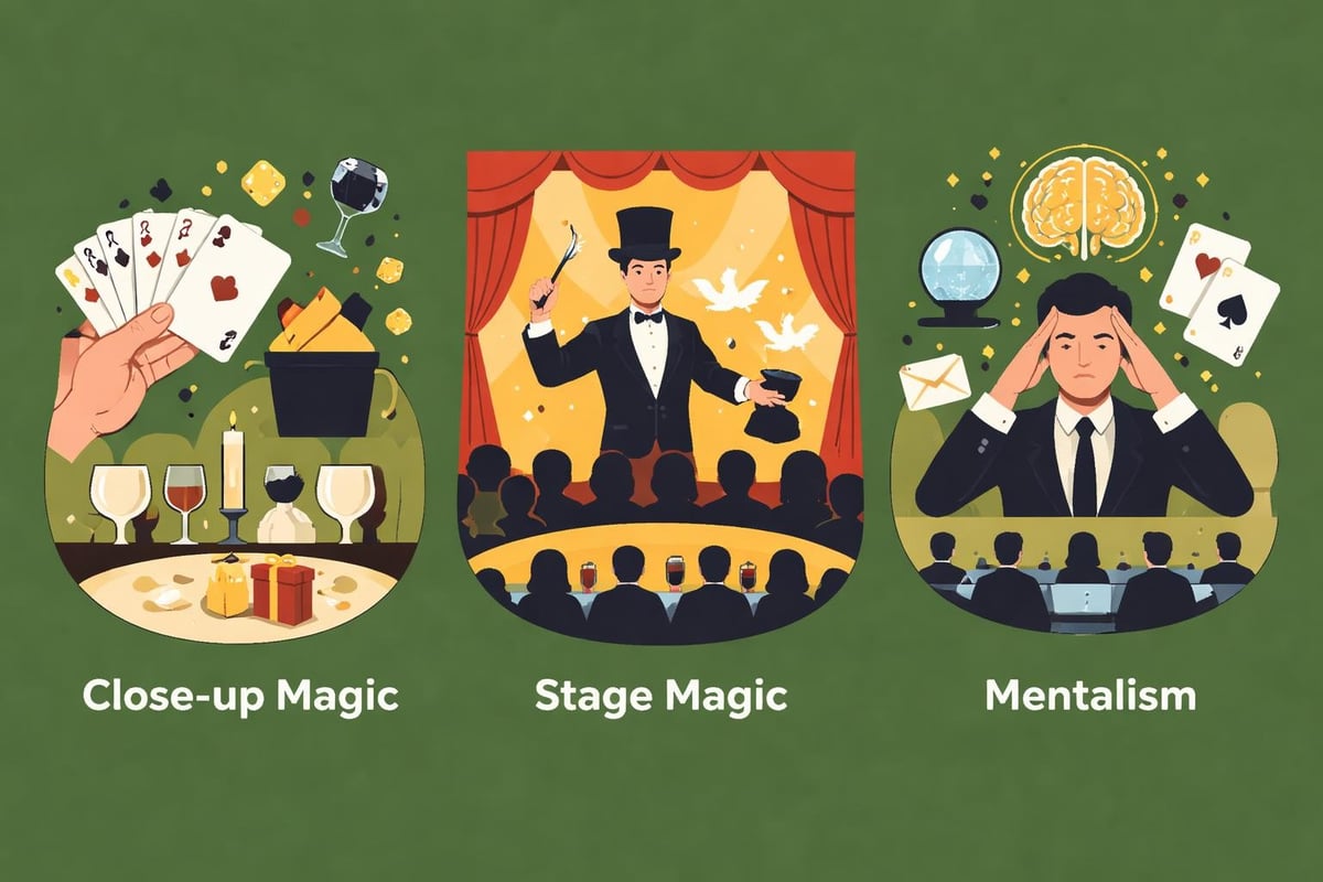 Zauberkunst Stilrichtungen