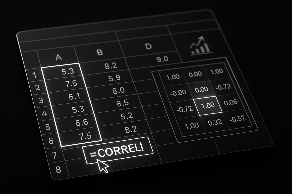 Understanding Correlation and Correlation Coefficient in Excel