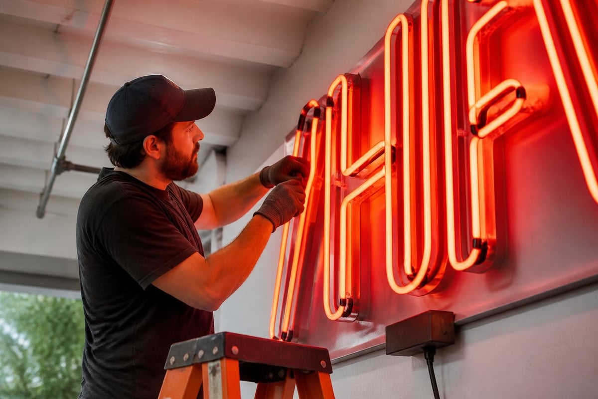 Neon installation process