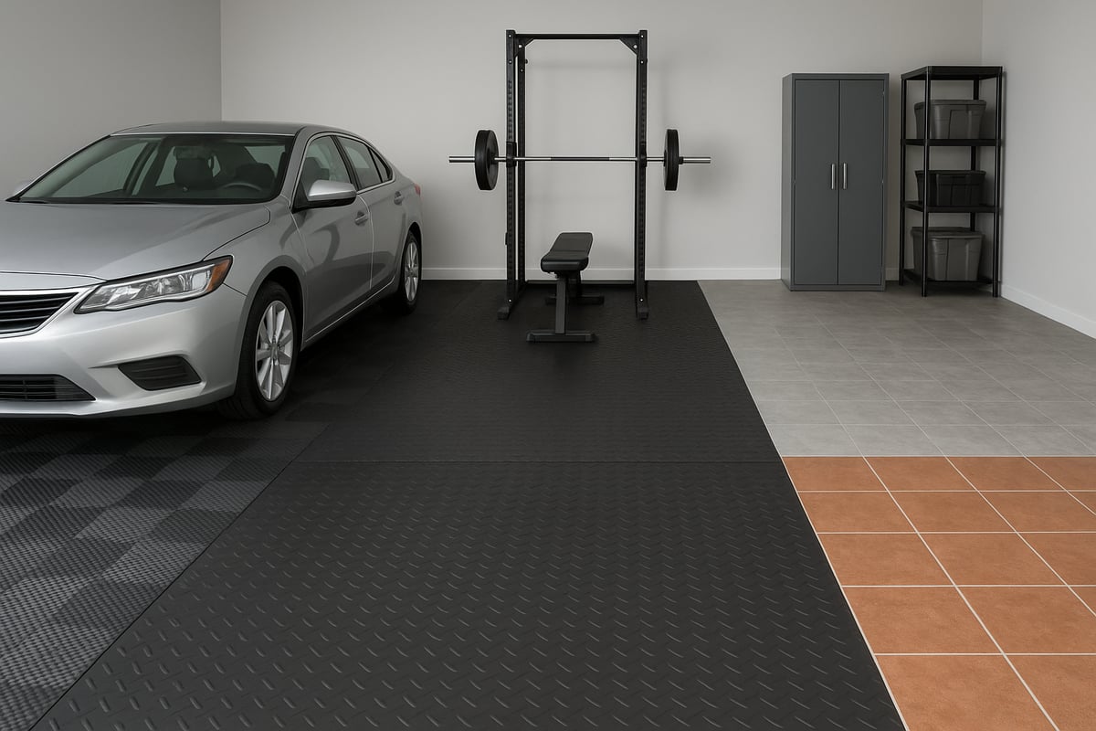 Key Features to Consider When Choosing Garage Tiles