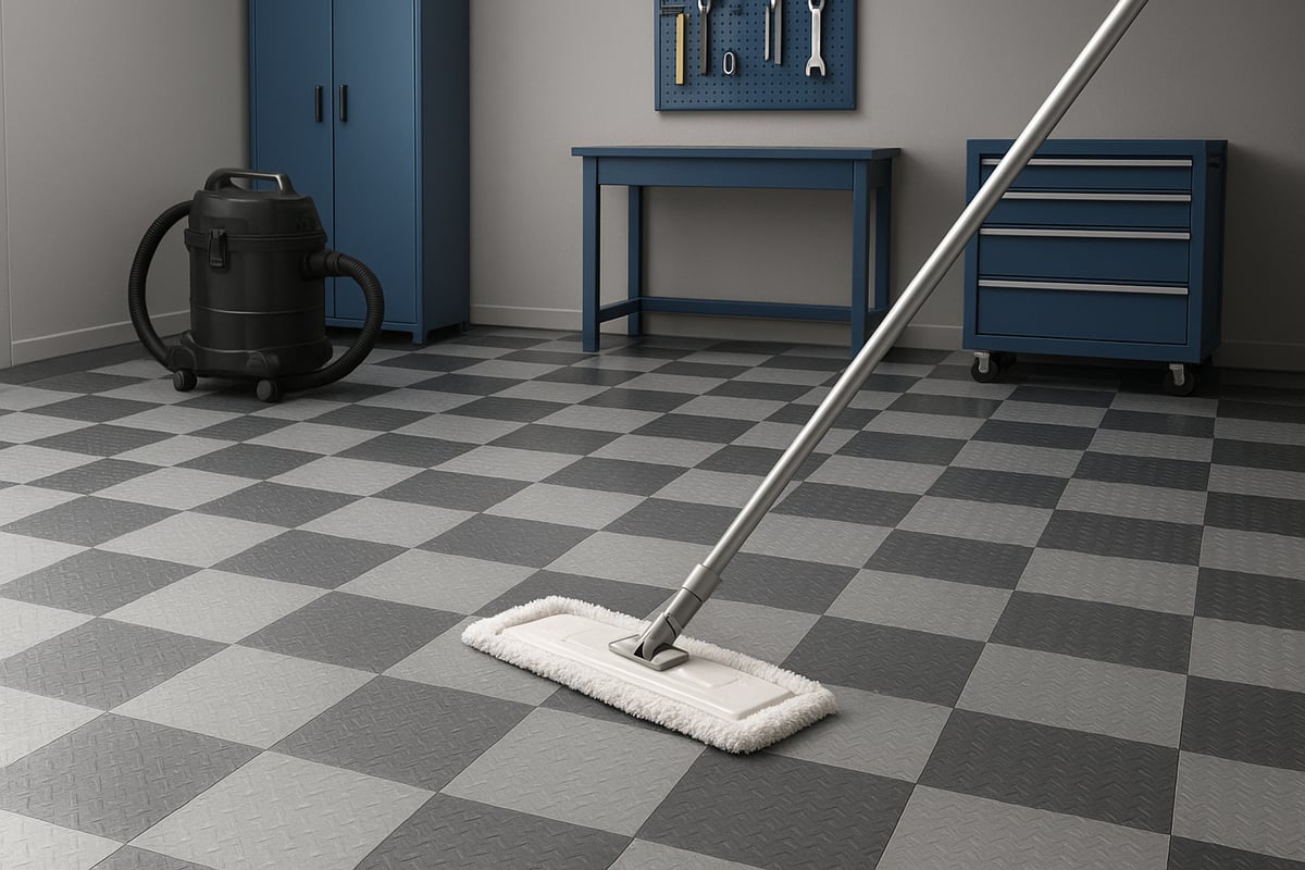 Maintenance and Longevity of Garage Tiles