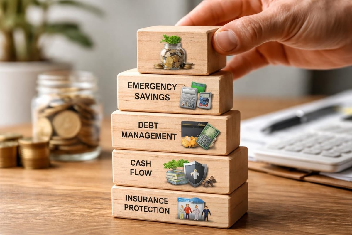Financial foundation building blocks