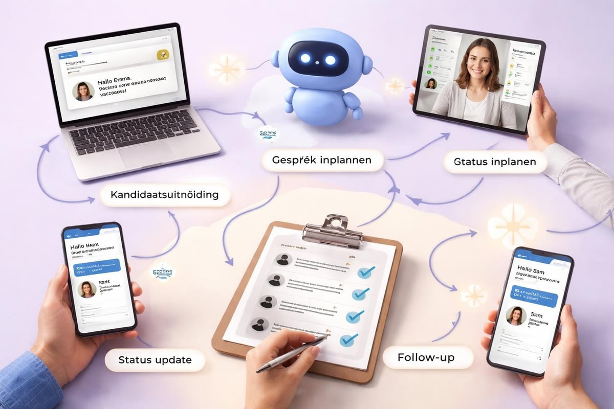 AI recruitment workflow automation