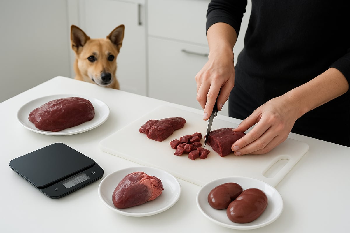 Hur ofta och hur mycket organkött bör hundar få?