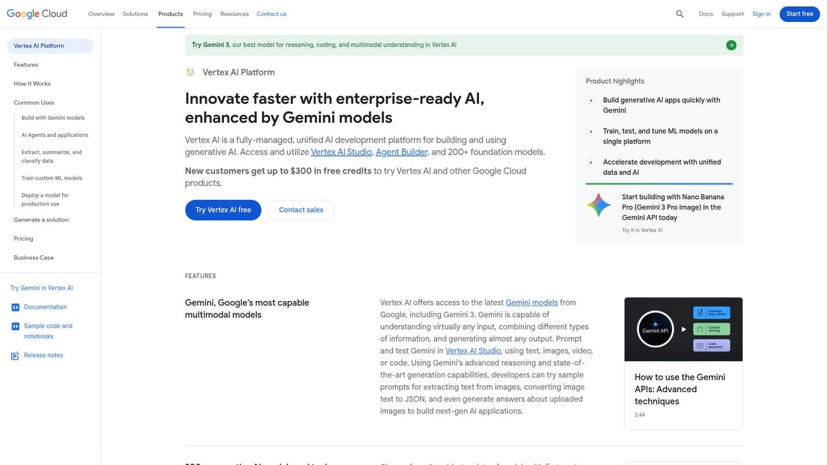 7 Game-Changing AI Company Innovations in 2026 - Google Vertex AI HyperAutomate